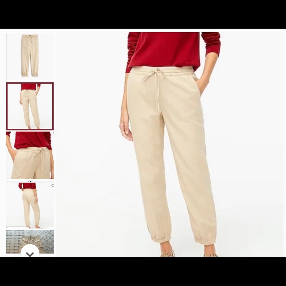 J Crew woven joggers